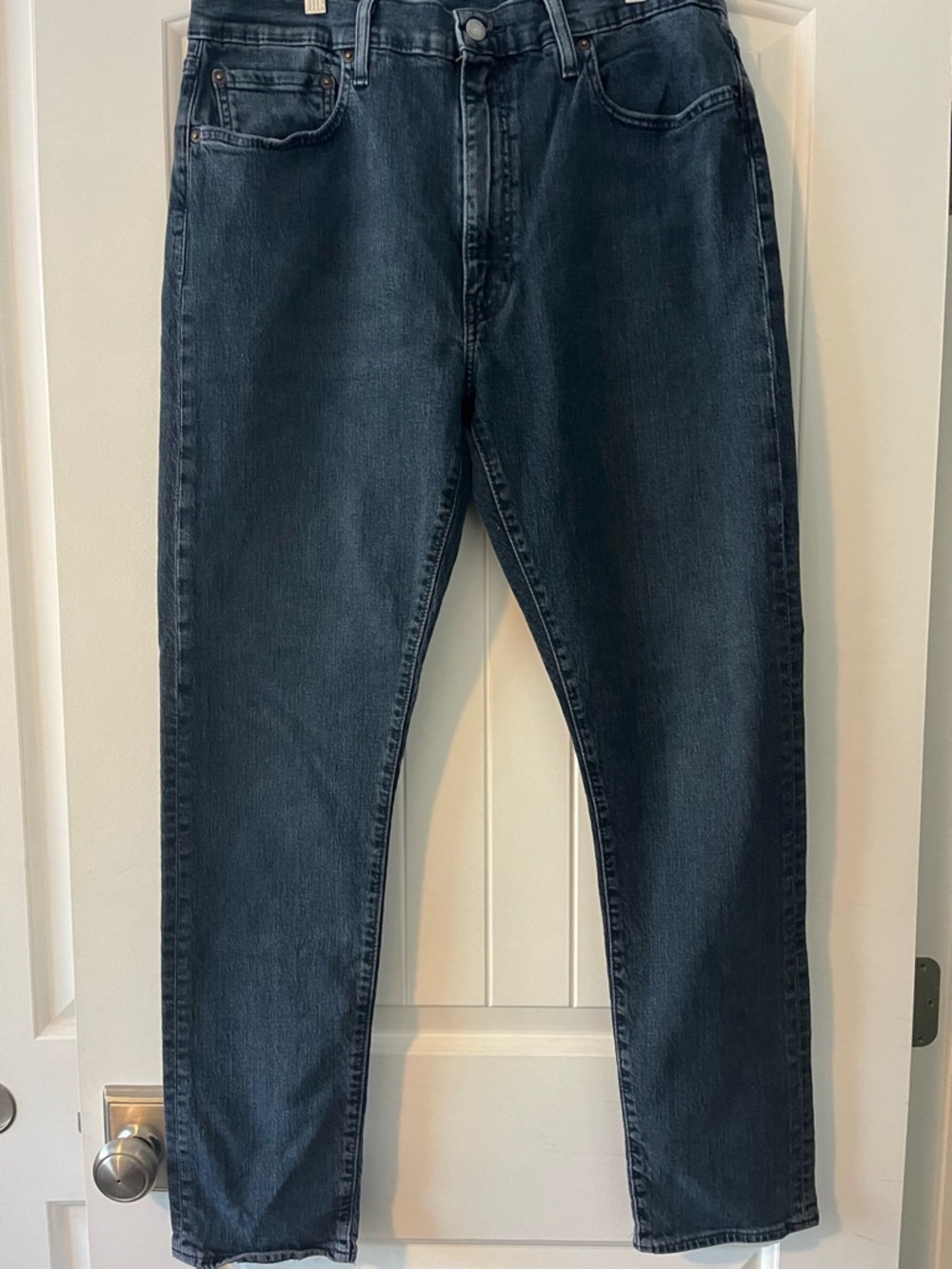 Levi's Men's Dark Blue Slim Straight Jeans